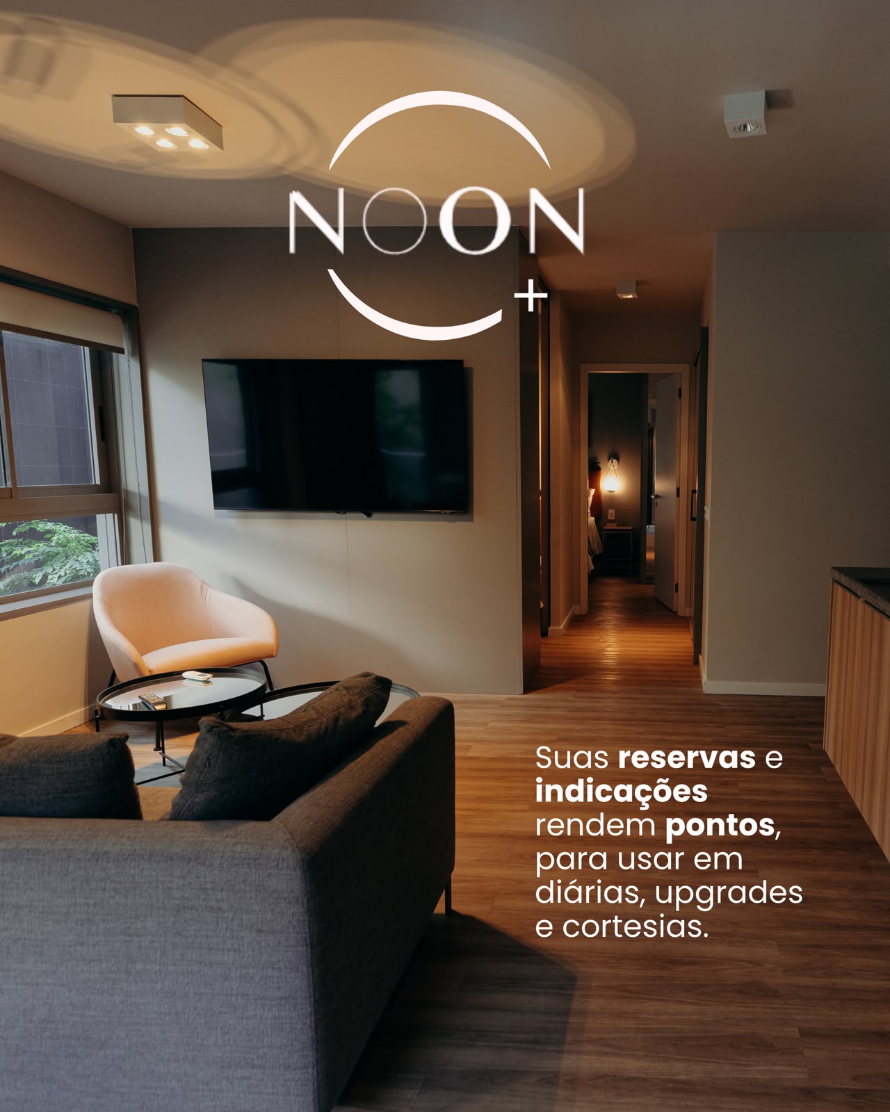 Noon+: O programa de pontos do Noon Apartments que faz sua hospedagem render mais